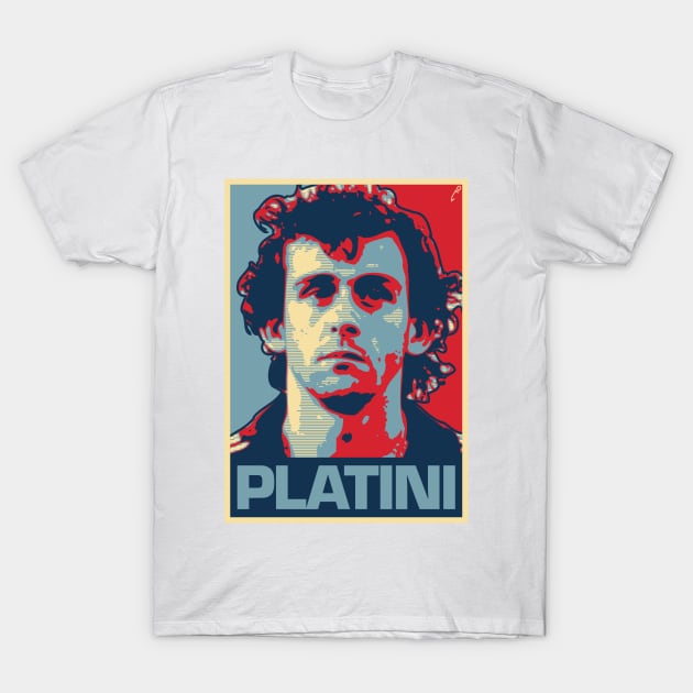 Platini T-Shirt by DAFTFISH